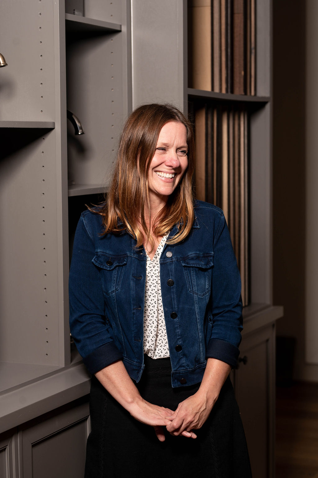Roxanne at her studio